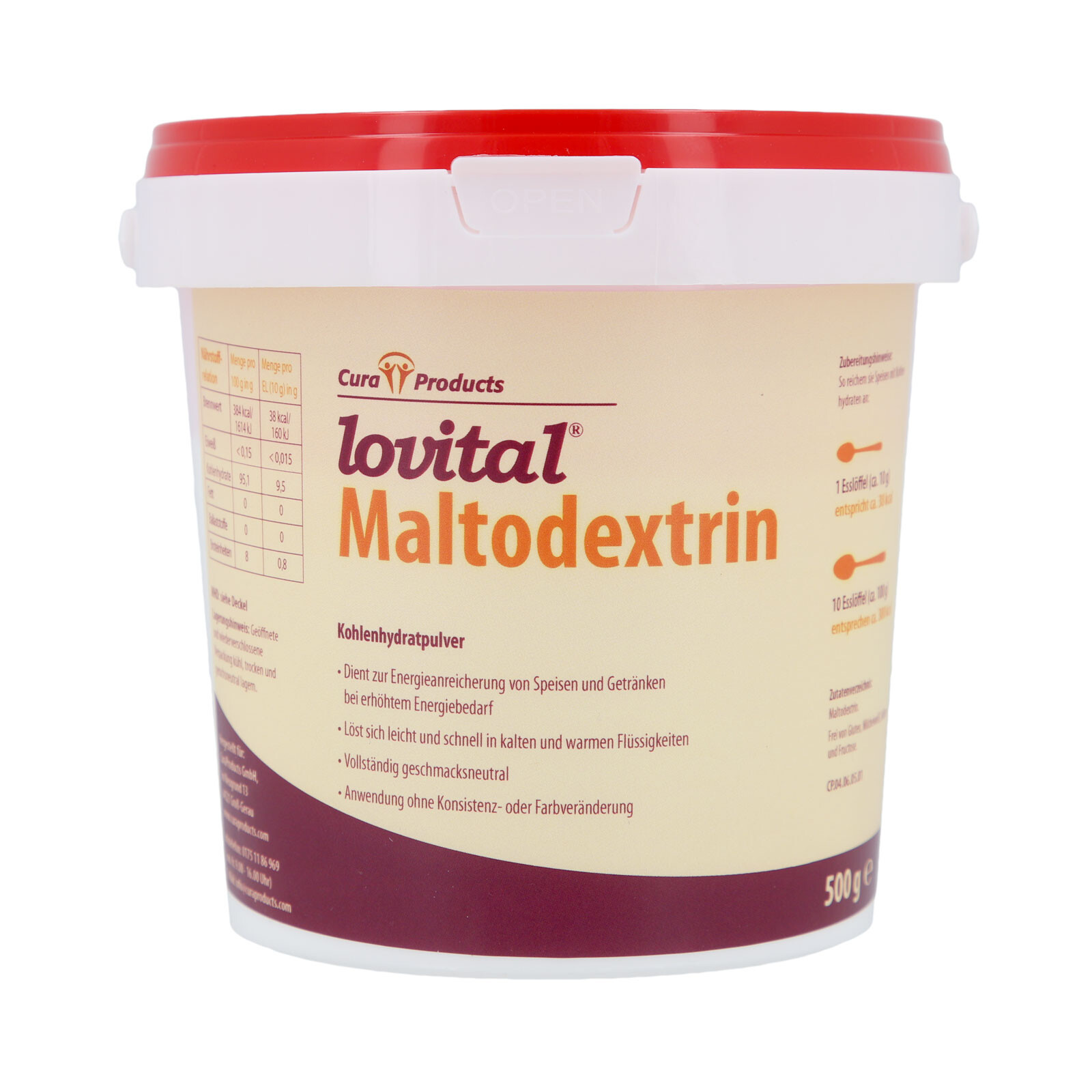 lovital maltodextrin