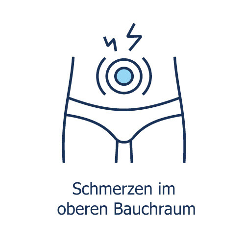 piktogramm schmerzen im oberen bauchraum