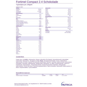 Fortimel Compact 2,4kcal/ml, ab 4x125ml - Verschiedene Sorten