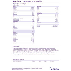 Fortimel Compact 2,4kcal/ml, ab 4x125ml - Verschiedene Sorten