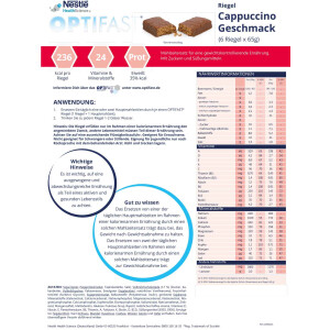OPTIFAST Riegel ab 6x65g - Verschiedene Sorten