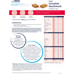 OPTIFAST Riegel ab 6x65g - Verschiedene Sorten
