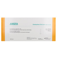 AMEFA Einmalspritzen, Luer Ansatz, 100 Stück - 20ml