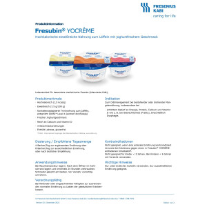 Fresubin YoCreme 4x125g - Aprikose-Pfirsich