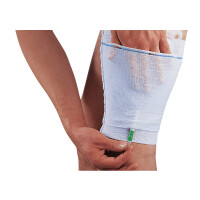 Urimed Fix Beinmanschette, 5 Stück - Medium (Blau)