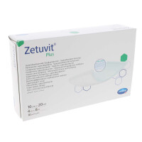 Zetuvit Plus sterile Saugkompressen 10 Stück - 10x20cm