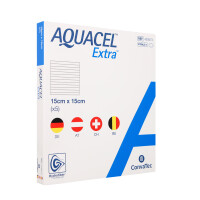 Aquacel Extra Wundauflage 5 Stück - 15x15cm