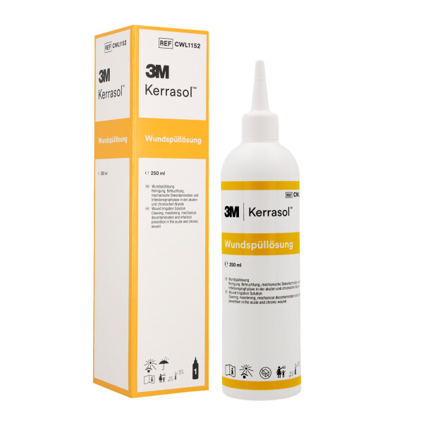 3M KerraSol Wundspüllösung auf Wasser- & Salzbasis - 250ml