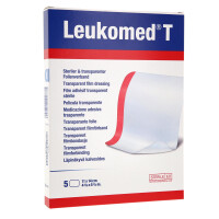 Leukomed T Folienverband, 5 Stück - 11x14cm