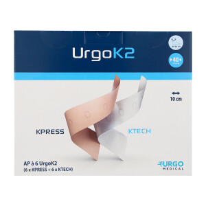 UrgoK2 Kompressionssystem 10cm, 6 Stück - Knöchelumfang 25-32cm