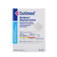 Cutimed Sorbion Sachet Extra Wundverband, 5 Stück - 5x5cm