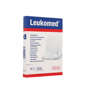 Leukomed steriler Wundverband, 5 Stück - 8x10cm