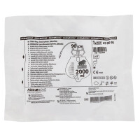 UROSID 2000S geschlossenes Urindrainagesystem, 2.000ml, steril, Kreuzventil waagrecht, mit Nadel - 90cm