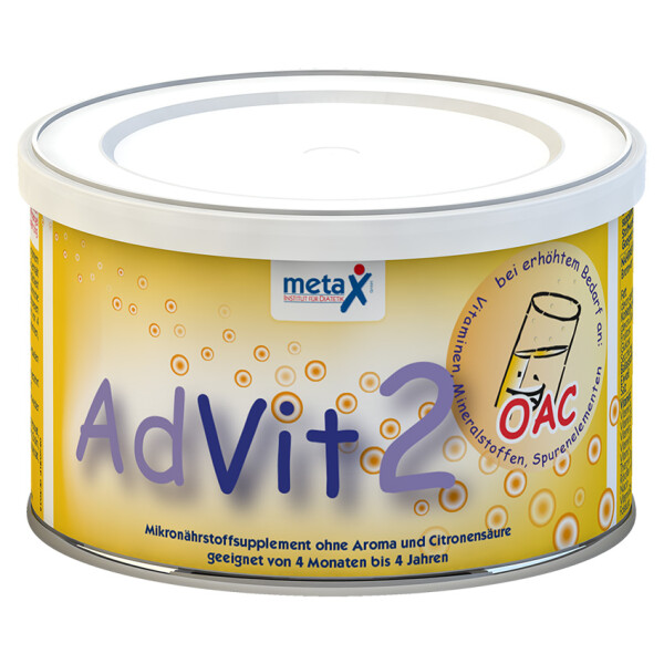 AdVit 2 OAC Pulver, 200g - 4 Monate - 4 Jahre