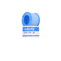 Leukofix Fixierpflaster transparent, 1 Stück - 2,5cm x 5m