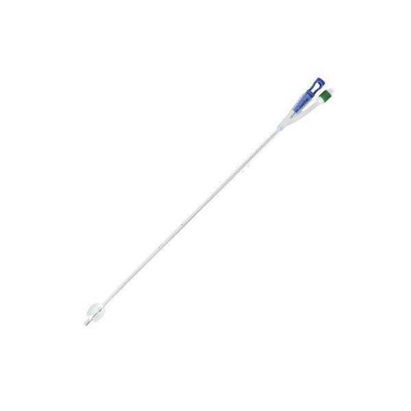 CARE FLOW UNIBAL Suprapubischer integral Ballonkatheter mit Stopfen, 40cm, 5ml Blockung, 1 Stück, REF 01/02/14/14/05/GHC - CH 14