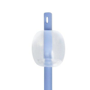 BLUECATH Suprapubischer integral Ballonkatheter mit Stopfen, 40cm, 10ml Blockung, 1 Stück, REF 01/02/22/16/10/GHC - CH 16