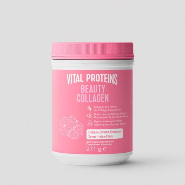 Vital Proteins Beauty Collagen Erdbeer-Zitrone - 271g