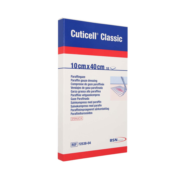 Cutimed Cuticell Classic Gewebe, 10 Stück - 10x40cm