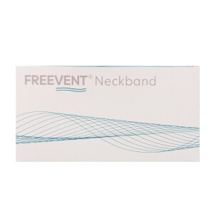 FREEVENT Kanülentrageband Neckband, 2-teilig, mit...