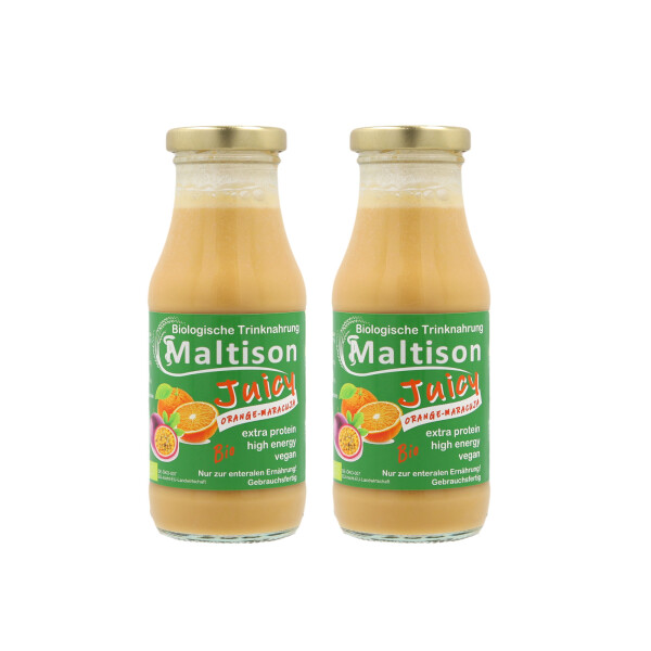 Maltison Juicy Orange-Maracuja Bio - Ab 2x250ml