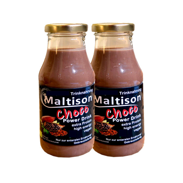 Maltison Choco Power Drink Bio - Ab 2x250ml