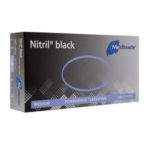 Nitril Black Untersuchungshandschuhe, unsteril, 100...