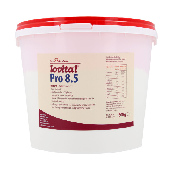 lovital Pro 8.5 Eiweißkonzentrat - 1.500g