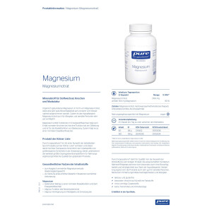 pure encapsulations Magnesiumcitrat Kapseln - 90 Stück