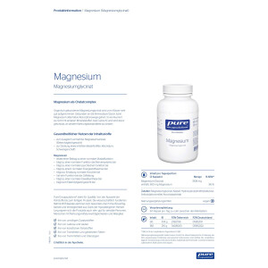 pure encapsulations Magnesiumglycinat Kapseln - 90 Stück