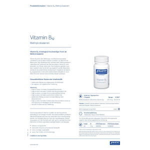 pure encapsulations Vitamin B12 Kapseln - 90 Stück