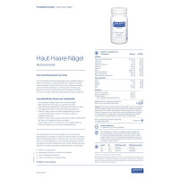 pure encapsulations Haut-Haare-Nägel Kapseln - 60 Stück