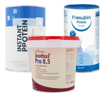 Bundle Eiweißpulver: Lovital Pro 8.5, INSTANT PROTEIN, Fresubin Protein Powder