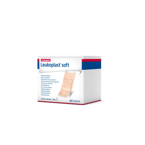 Leukoplast Soft, Injektionspflaster 19x40mm - 100 Stück