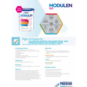 Modulen IBD, Spezialnahrung bei Morbus Crohn - 400g