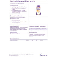 Fortimel Compact Fibre 2,4kcal/ml, ab 4x125ml - Verschiedene Sorten