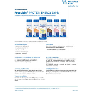 Fresubin Protein Energy Drink 24x200ml - Schokolade