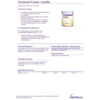 Fortimel Pulver ab 335g - Verschiedene Sorten