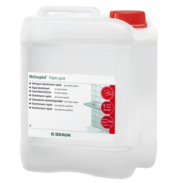 Meliseptol Foam pure Desinfektionsschaum Kanister - 5l