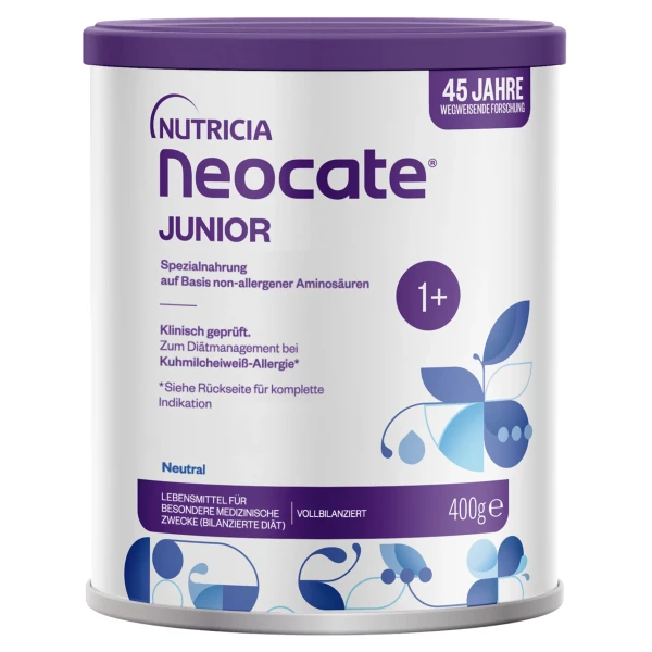 Neocate Junior, Elementardiät für Kinder ab 1 Jahr - 400g