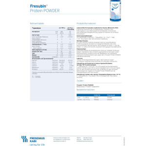 Fresubin Protein Powder - 6x300g