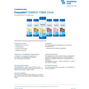 Fresubin Energy Fibre consuMED Bundle 5x4x200ml - Kirsche