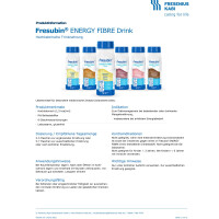 Fresubin Energy Fibre consuMED Bundle 5x4x200ml - Erdbeere