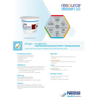 Resource Dessert 2.0, 24x125g - Schokolade