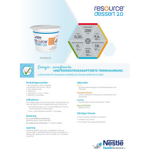 Resource Dessert 2.0, 24x125g - Mischkarton