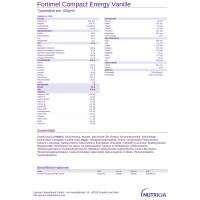 Fortimel Compact Energy 4x300ml - Vanille