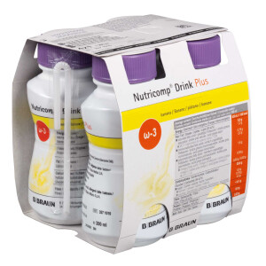 Nutricomp Drink Plus 24x200ml - Banane