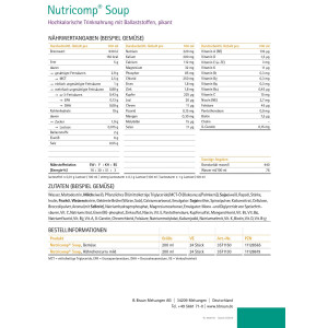 Nutricomp Soup ab 4x200ml - Verschiedene Sorten