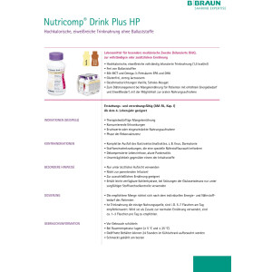 Nutricomp Drink Plus HP ab 4x200ml - Verschiedene Sorten