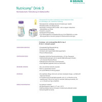 Nutricomp Drink D ab 4x200ml - Vanille